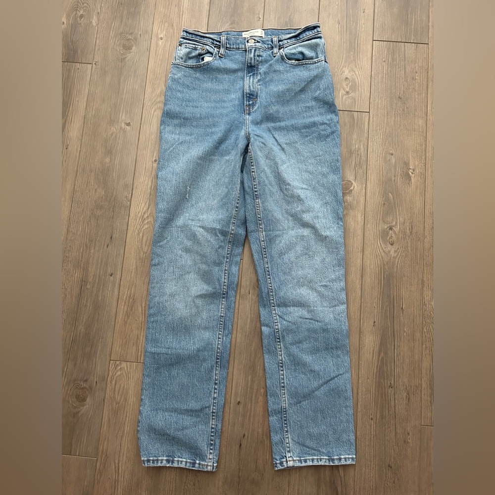 Abercrombie & Fitch 90s straight ultra high rise jeans